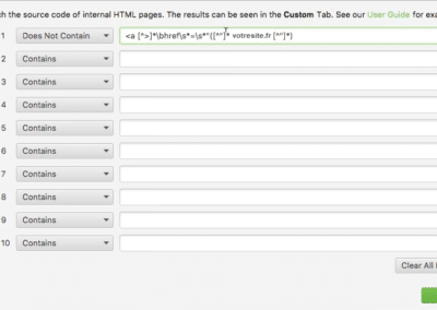 Obtenir la liste de toutes les mentions avec regex