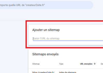 Ajouter un sitemap.xml sur la Google Search Console