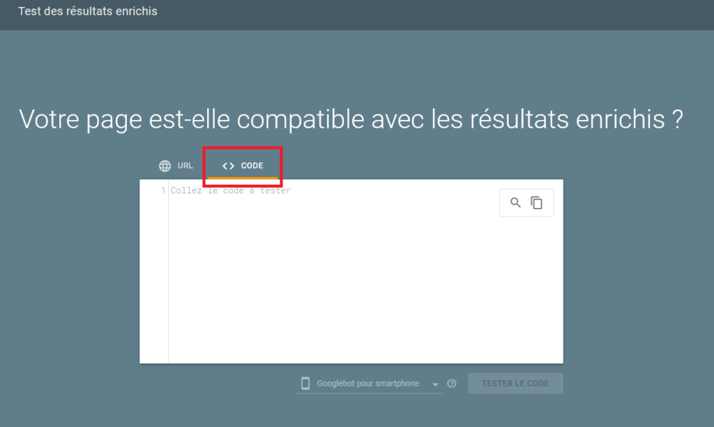 Vérifier ses données structurées avec l'outil d'aide de Google