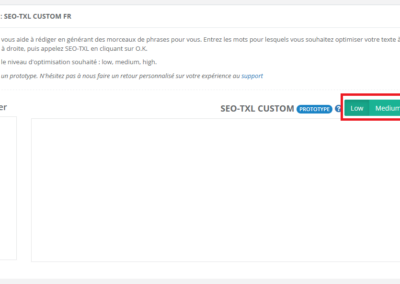 Génération de texte automatique et optimisé pour le SEO