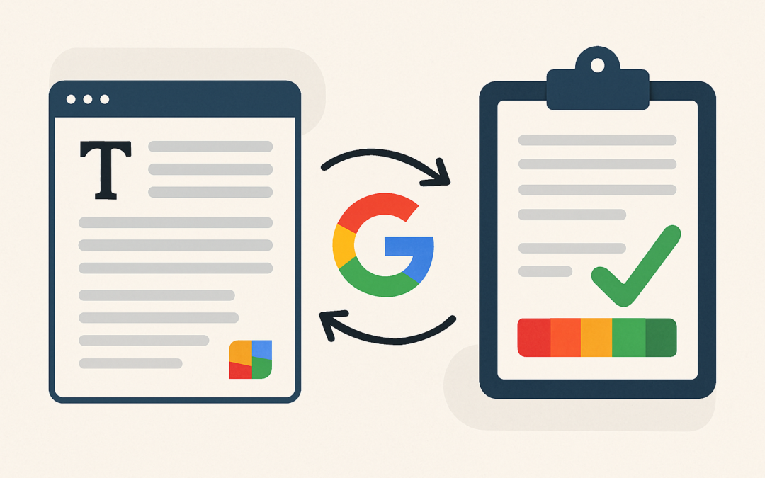 Comment Google comprend un texte et lui donne un score de qualité