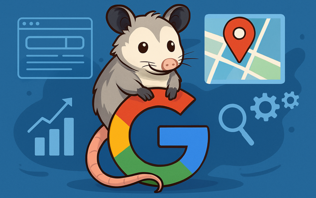 Google Opossum et son importance dans la recherche locale SEO