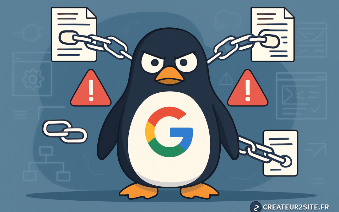 Google Penguin : un algorithme anti-spam contre les backlinks