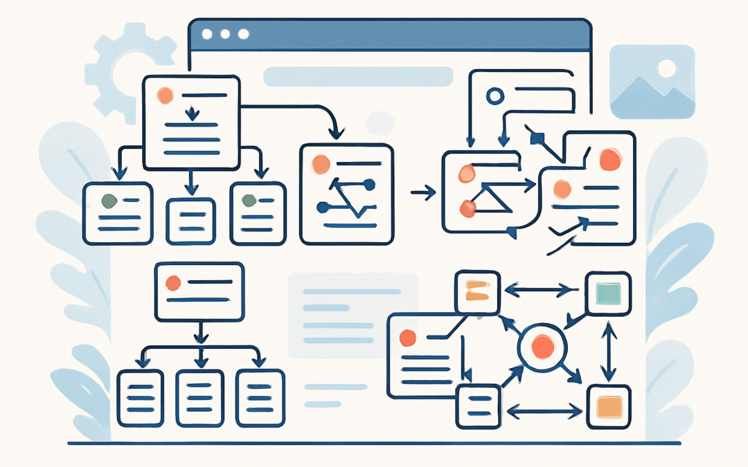 Les différentes techniques de maillage interne (cocon, hub, silo, cluster, …)