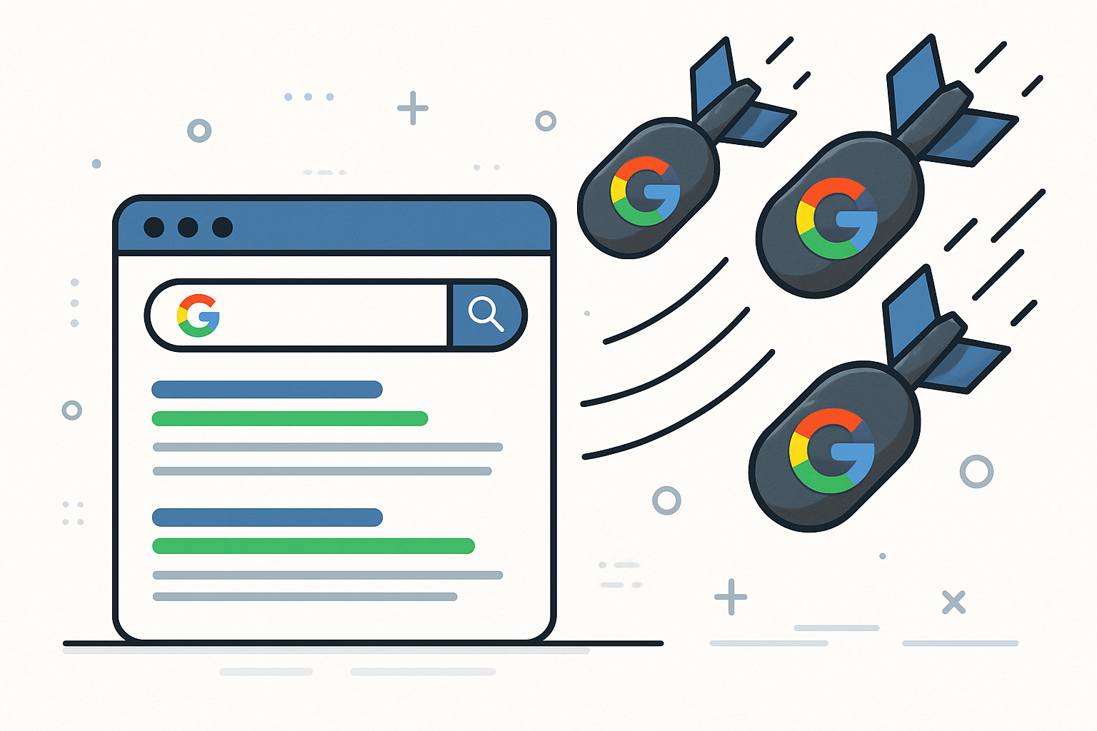 Définition de Qu’est ce que la technique de bombardement Google ?