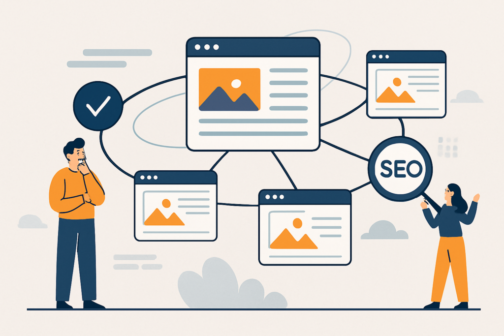 Définition de Qu’est-ce qu’une page satellite en SEO ?