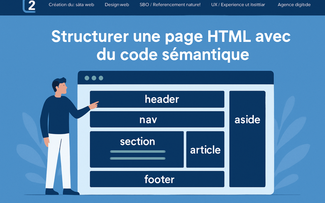 Structurer une page HTML avec du code sémantique