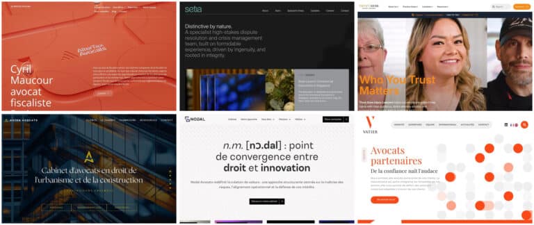 Top 6 des plus beaux sites d’avocats
